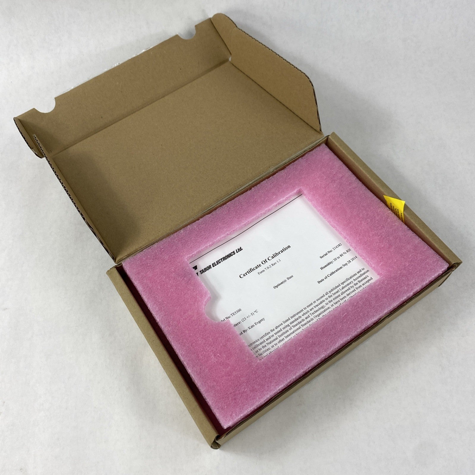 Tabor Electronics TE5300 C.S-1 Single-Channel Arbitrary Waveform Generator14