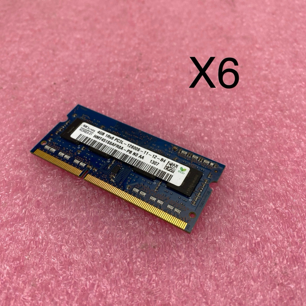 SK Hynix 4GB PC3L DDR3L Laptop Memory Ram HNT451S6AFR8A-PB - Lot of 60
