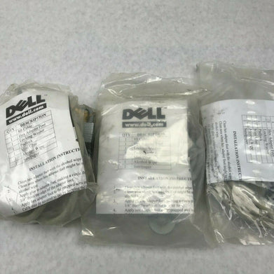 Dell Cable Lock Premium Padlock Laptop Keyed Lock (Lot of 3)