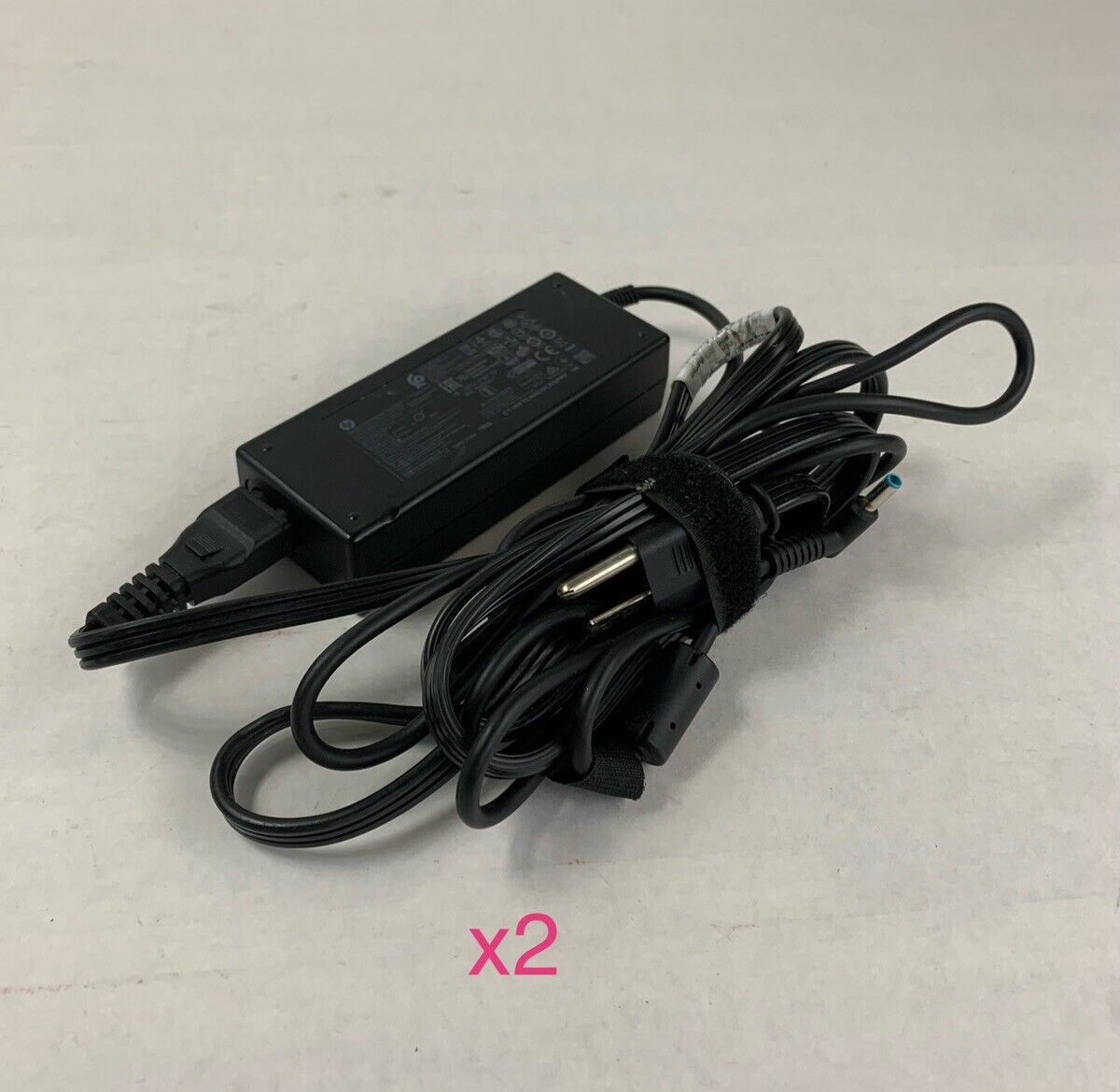 Lot of 2 HP Laptop AC Adapter PPP012C-S 90W 19.5V 4.6A