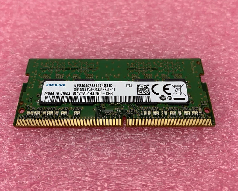 Samsung M471A5143DB0-CPB PC4-2133P-SA0-10 4GB 1Rx8 Desktop Memory RAM Lot of 2