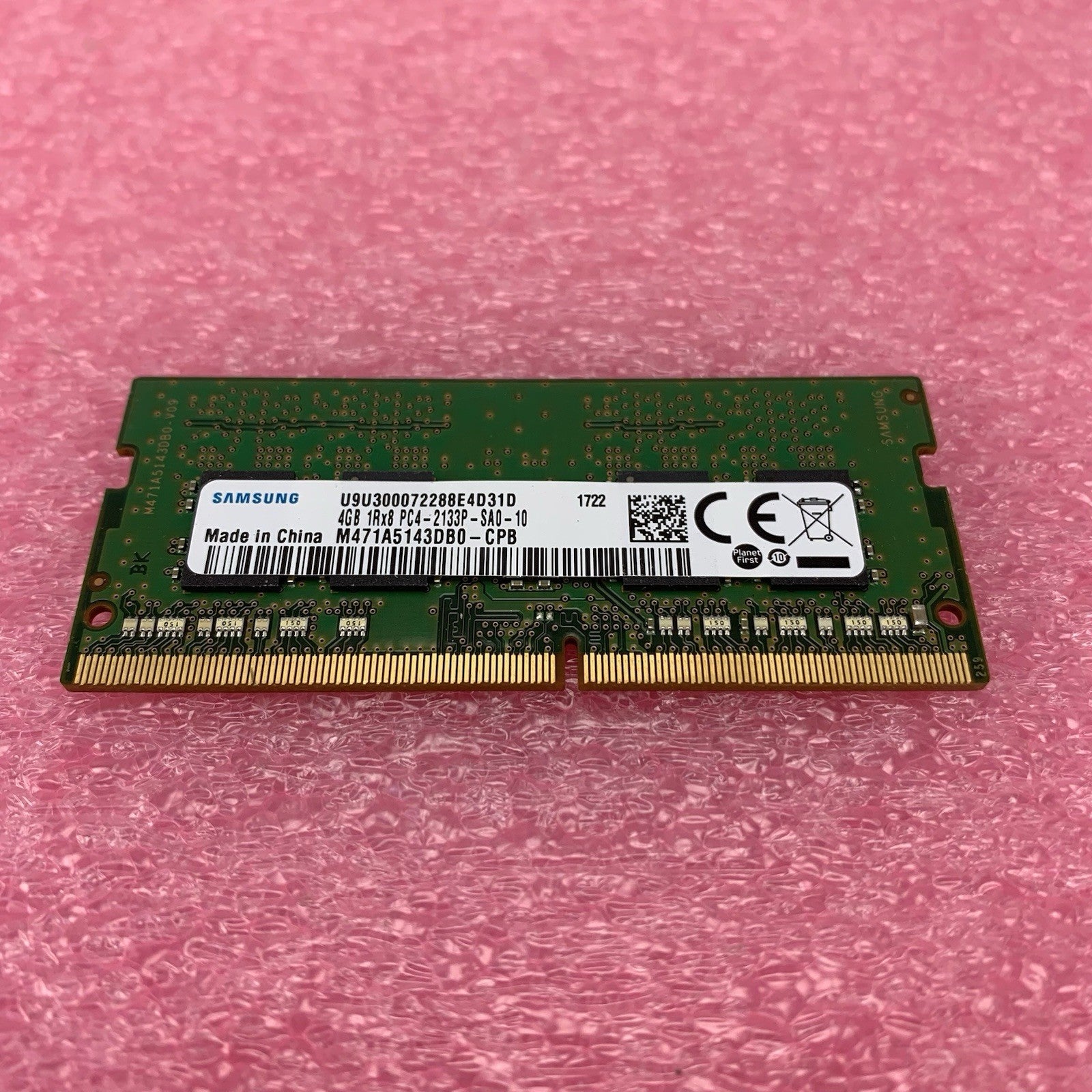 Samsung M471A5143DB0-CPB PC4-2133P-SA0-10 4GB 1Rx8 Desktop Memory RAM Lot of 21