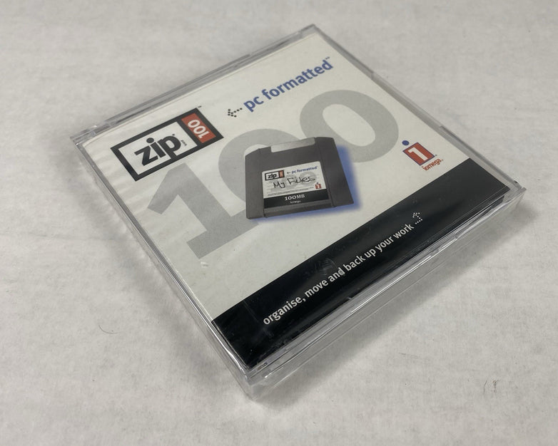 Iomega ZIP 100 pc100mb PC Formatted Data Cartridge (Lot of 6)