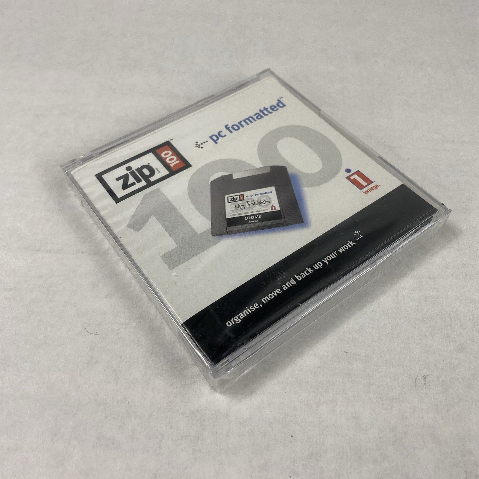 Iomega ZIP 100 pc100mb PC Formatted Data Cartridge (Lot of 6)