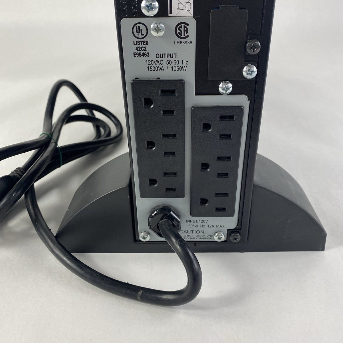 APC SURTA1500XL Tower Smart UPS RT 1500 1500VA 1050 W 6 Outlets - Tested9