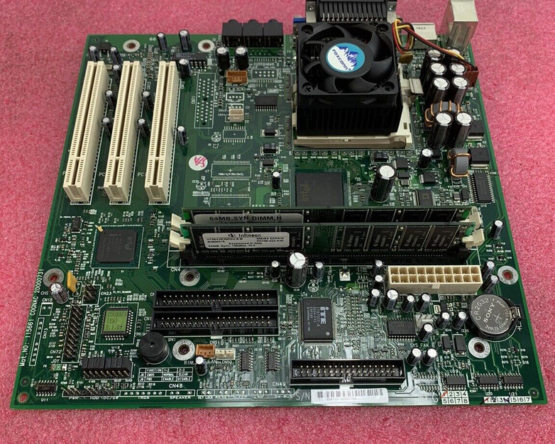 S 304733-S259766 Motherboard Intel Celeron 512MB RAM with I/O Shield