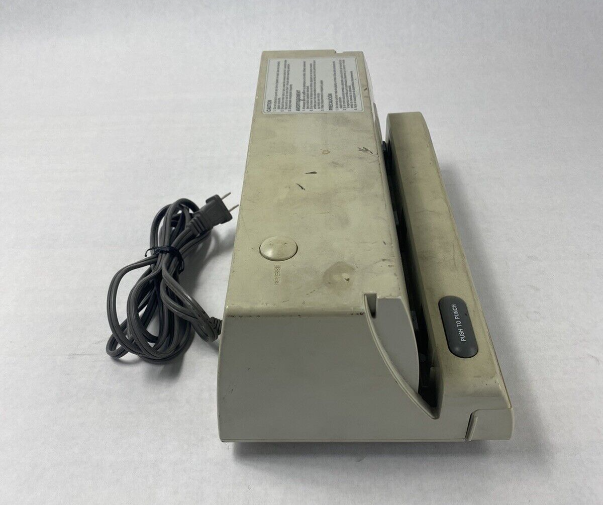 Panasonic Model No. BH-780 Commercial Electric 3 Hole Punch Tested