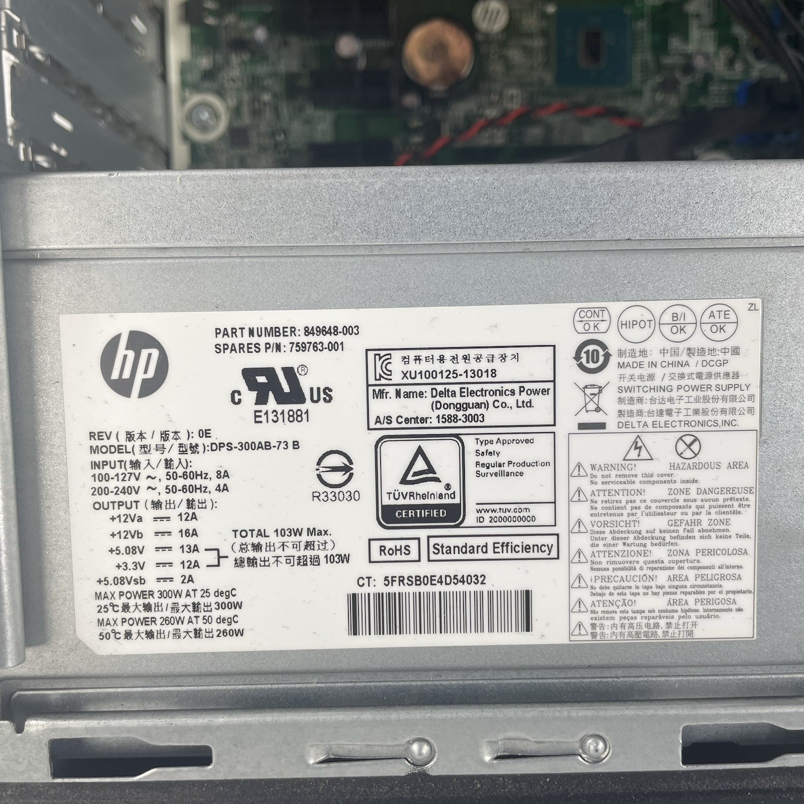 HP ProDesk 400 G3 MT i5-6500 3.20 GHz 8 GB RAM No OS/HDD10