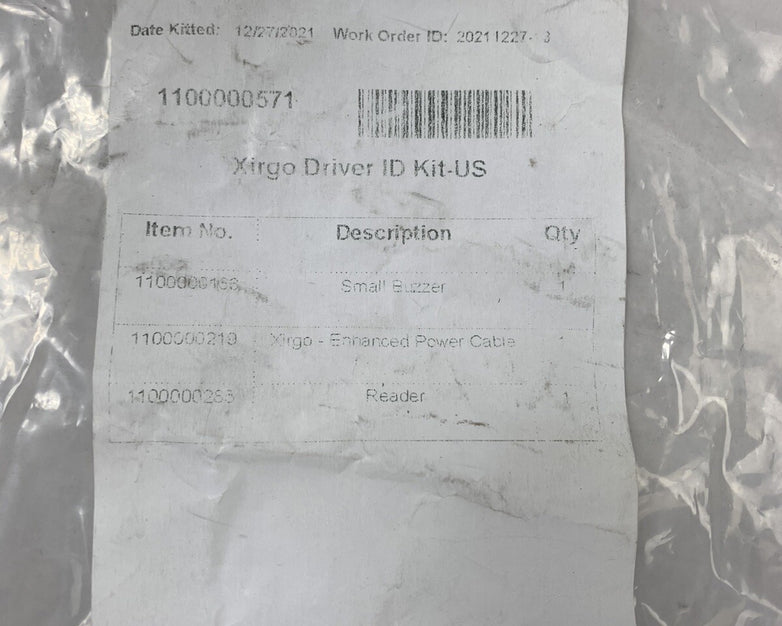 Xirgo Driver ID Kit-US