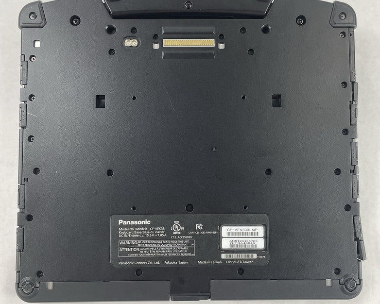 Panasonic Toughbook CF-VEK333LMP/CF-VEK33 Base Dock Keyboard - Tested