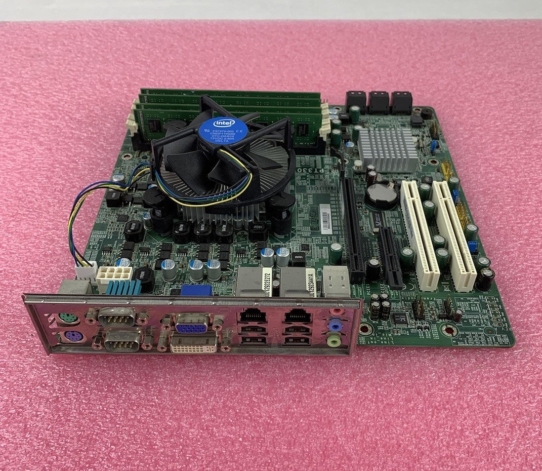 DFI PT330 Motherboard Intel Core i3-550 3.2GHz 8GB RAM w/ Shield