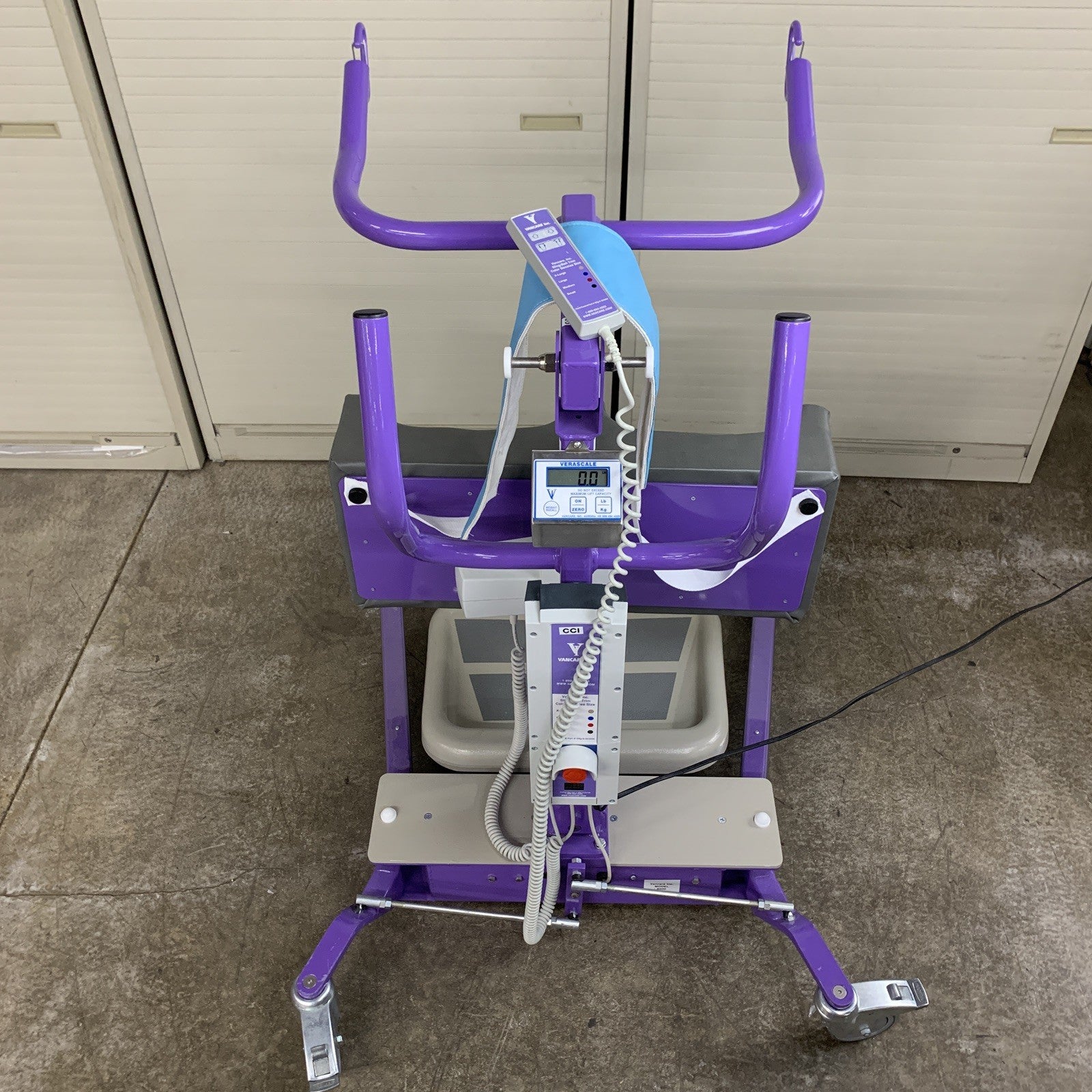 Vancare Vera II SB600 Powered Sit-to-Stand Patient Lift Powers Arms Don't Lift