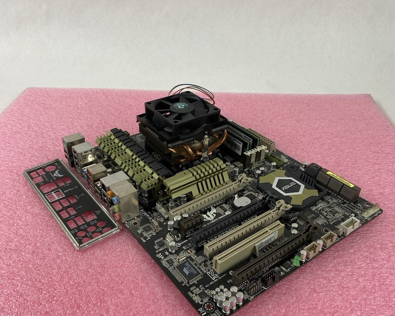 ASUS Sabertooth 990FX Motherboard AMD FX 8120 3.1GHz 16GB RAM w/IO