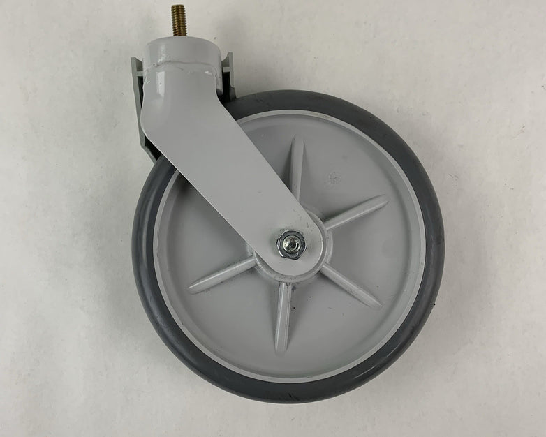 Stryker 1025 Zoom Hospital Stretcher 8" Wheel Caster OEM Assembly Missing Side
