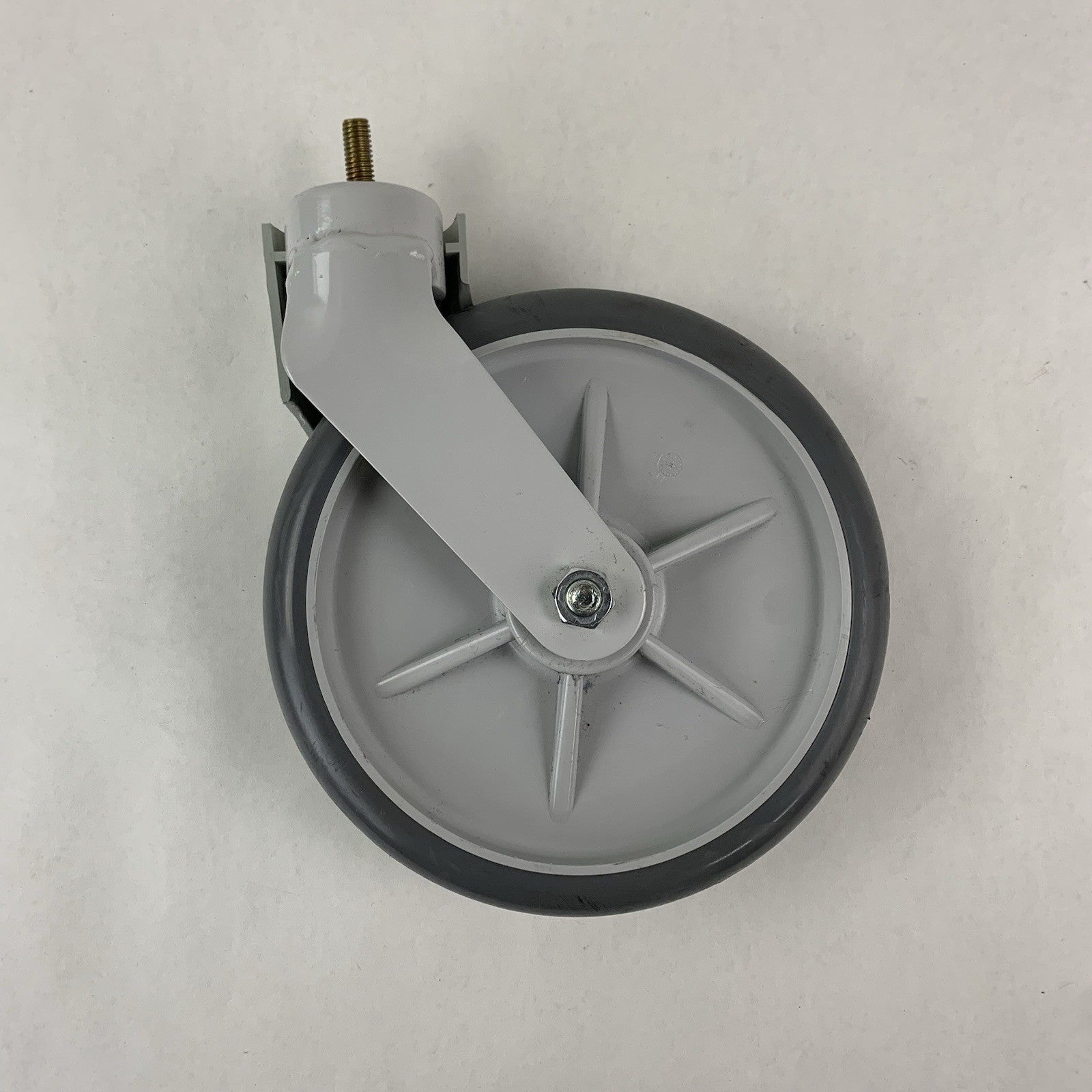 Stryker 1025 Zoom Hospital Stretcher 8" Wheel Caster OEM Assembly Missing Side1