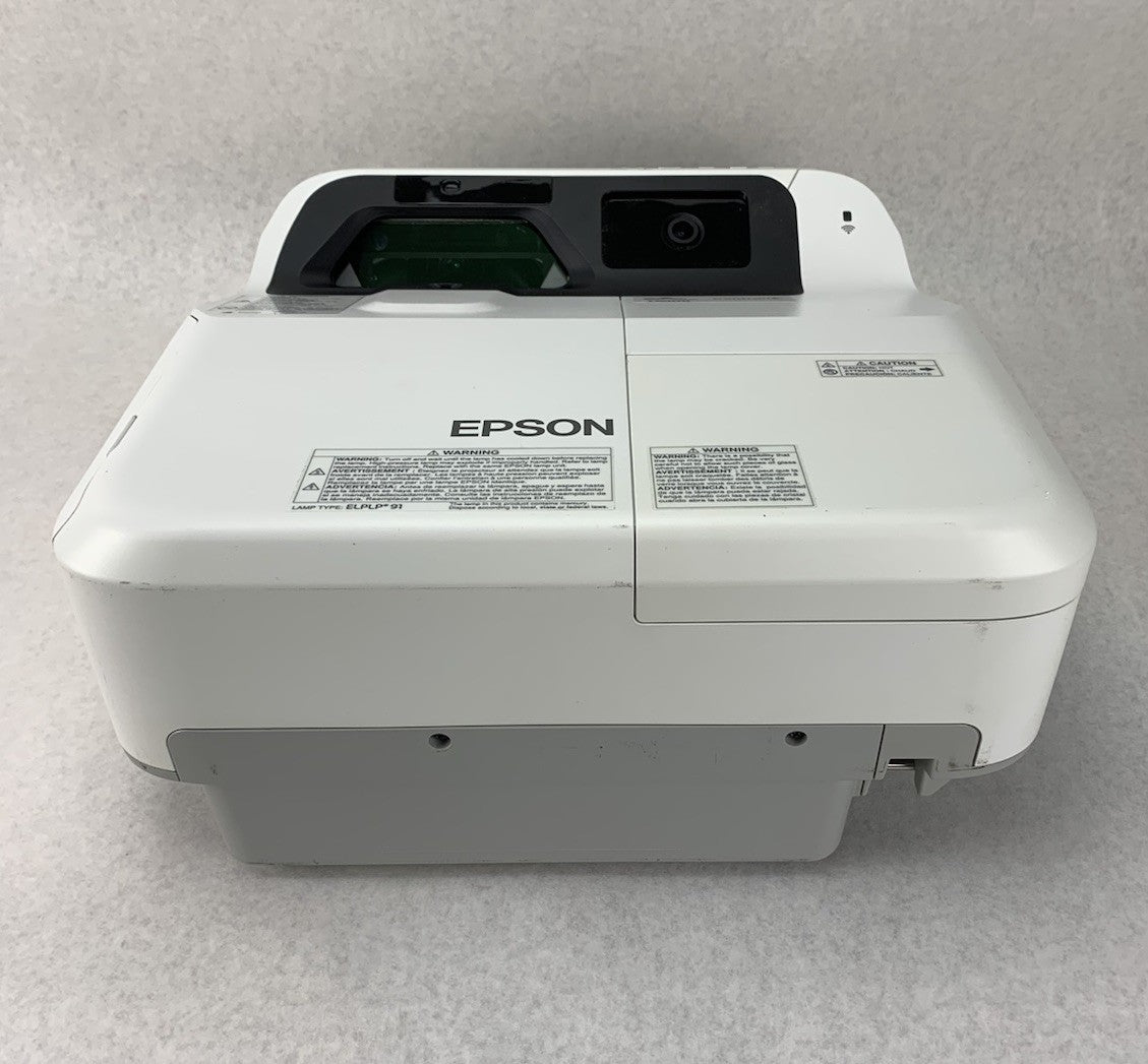 Epson PowerLite 695Wi H740A LCD Lamp Projector 1244 Lamp Hours - No Remote1
