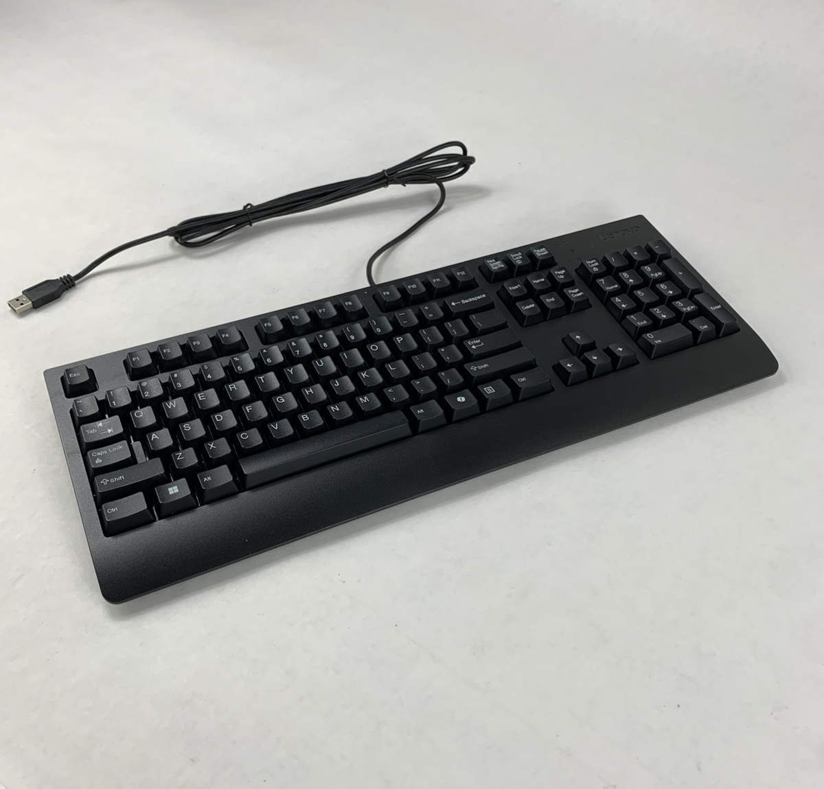 Lenovo 1PSD51P48046 Traditional Black USB AI Keyboard Untested   Lot of 101