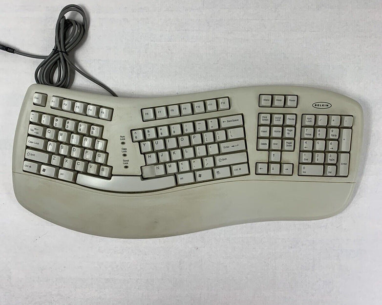 Belkin Ergoboard Pro USB Keyboard F8E887-BLK