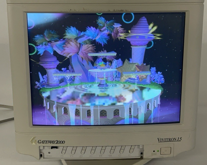 Gateway CPD-15F23 15"  CRT PC Monitor Tested