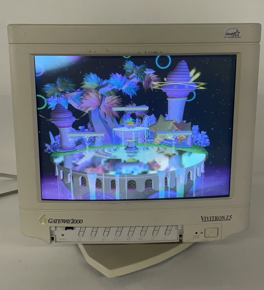Gateway CPD-15F23 15"  CRT PC Monitor Tested1