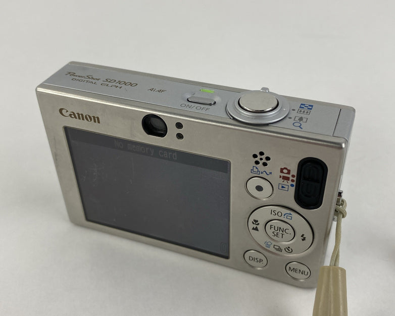 Canon PowerShot SD1000 Digital ELPH 5.8-17.4mm 1:2.8-4.9 - Tested