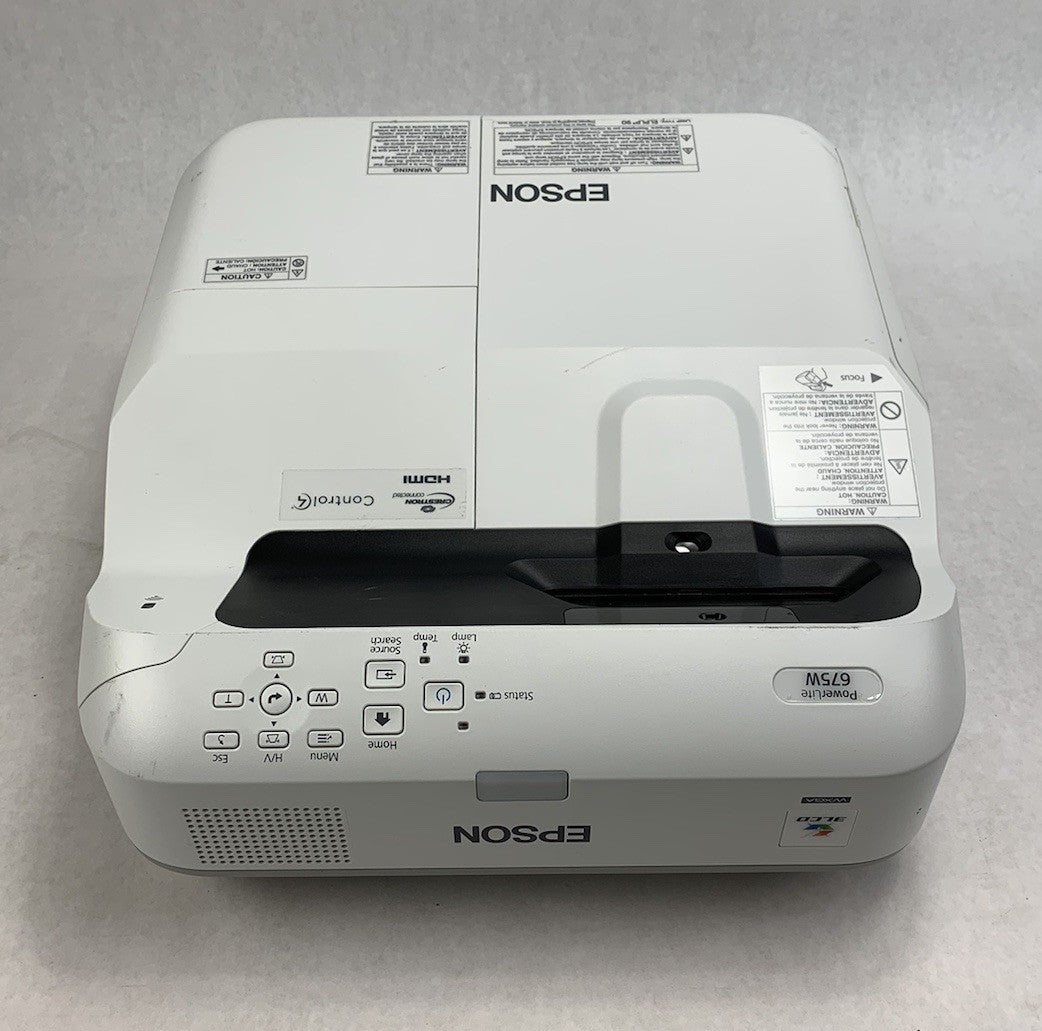 Epson H745A BrightLink 675W LCD Projector 1397 Lamp Hours