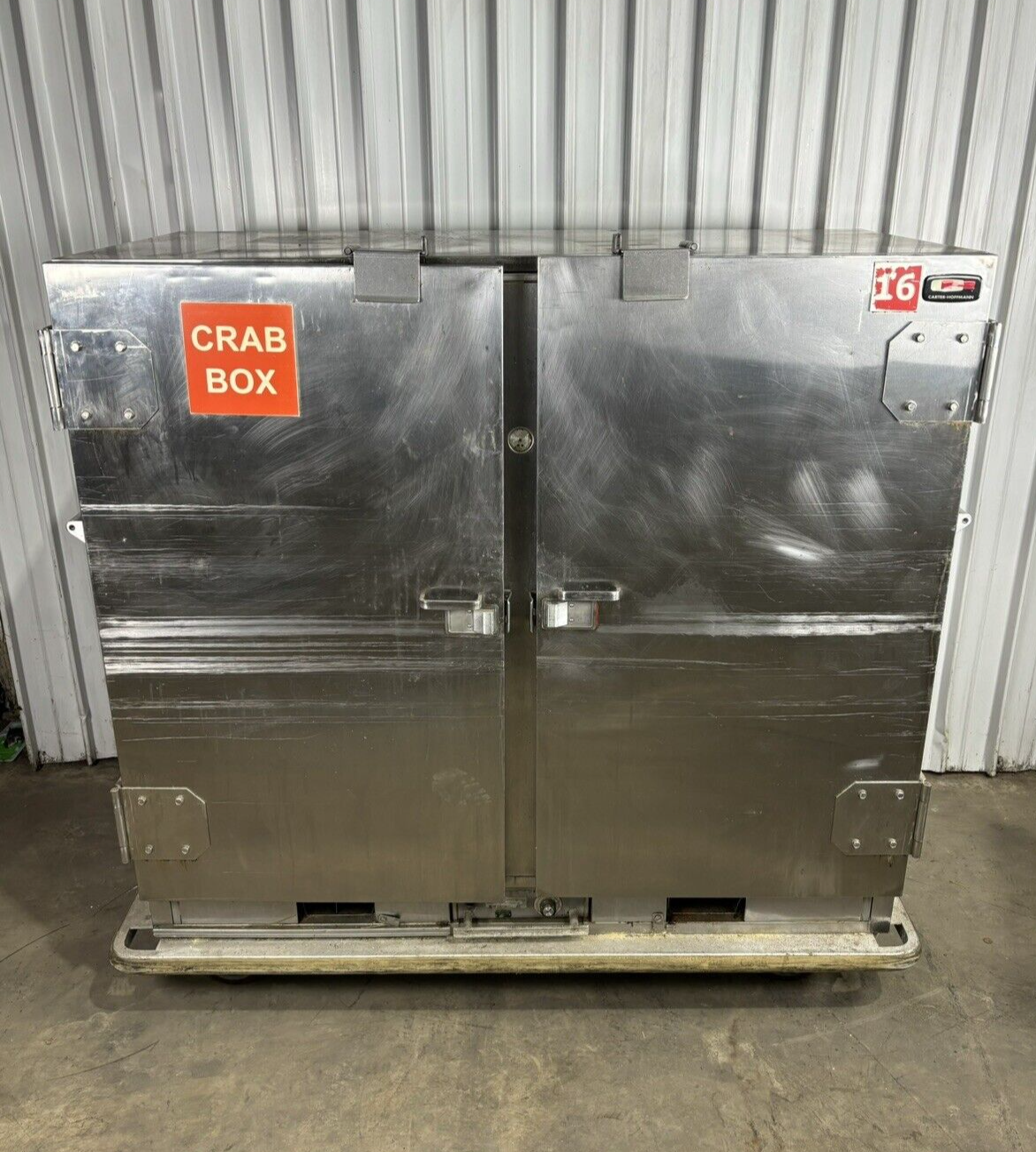 Carter Hoffmann BB1000 FH90 Heated Warming Banquet Cart Cabinet 120V 13.7A 1650W