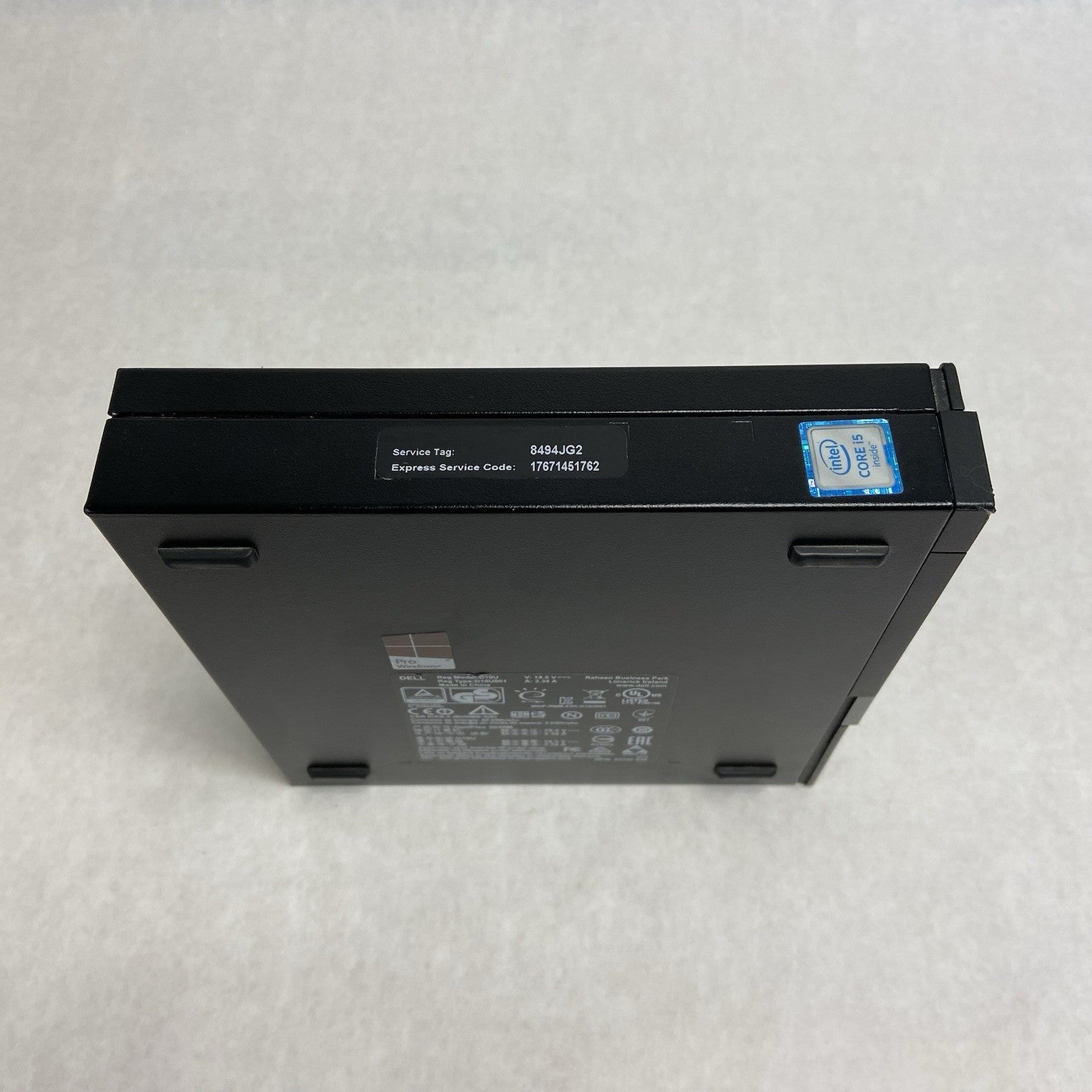 Dell Optiplex 3040 MFF Intel Core i5-6500T 2.5GHz 8GB RAM No AC/HDD/OS3