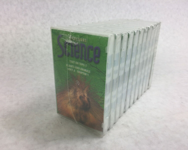 Harcourt Science Grade 3 Text On Tape Units A-F (Lot of 11)