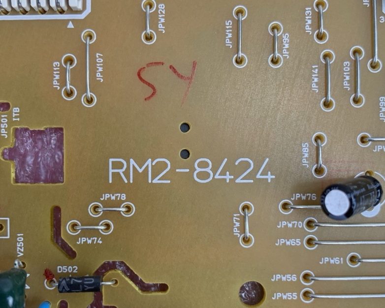 HP RM2-8424 Upper High Voltage Power Supply Board for M681 Printer