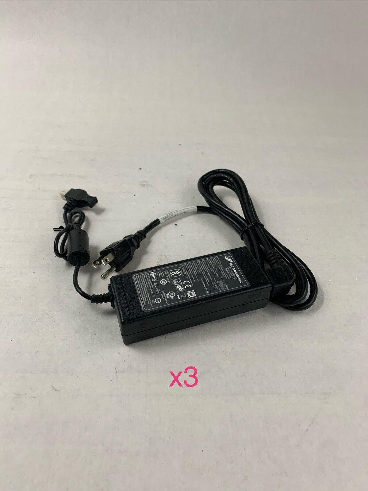 Lot of 3 FSP Group FSP090-DIEBN2 19V 4.74A Power Adapter