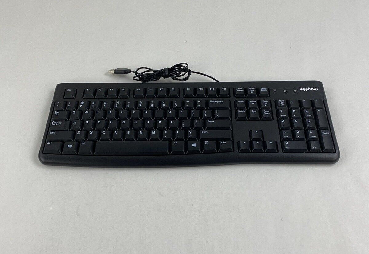 Lot of 3 Logitech K120 YU0036 USB Keyboard Tested