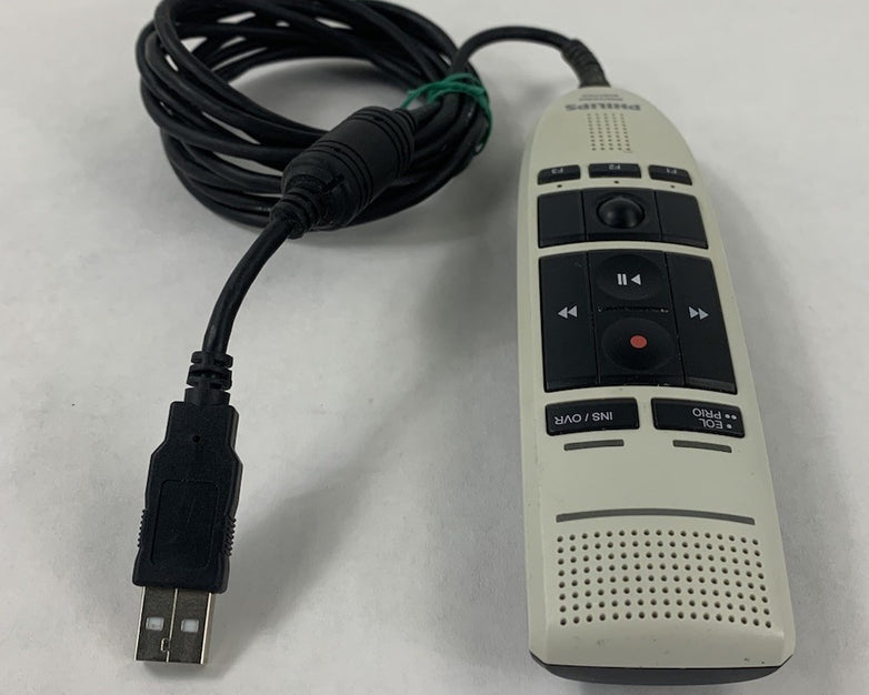 Philips Speechmike Barcode LFH3300/00 Barcode Scanner Dictation Microphone