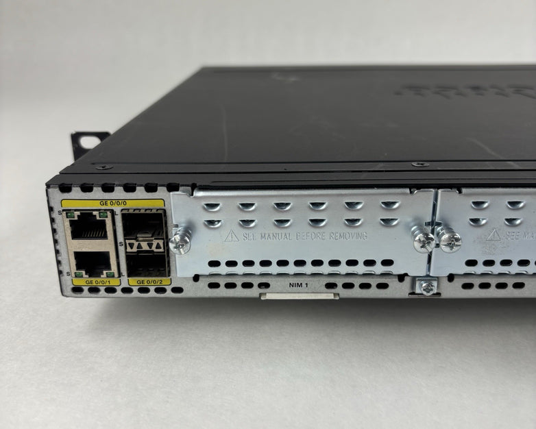 Cisco ISR4331/K9 Router ISR4331 Tested Reset No OS No Licenses