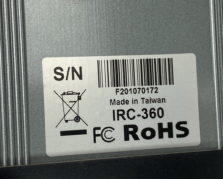 TeachLogic IRC-360 Quantum II Column Speaker No Power Supply Untested