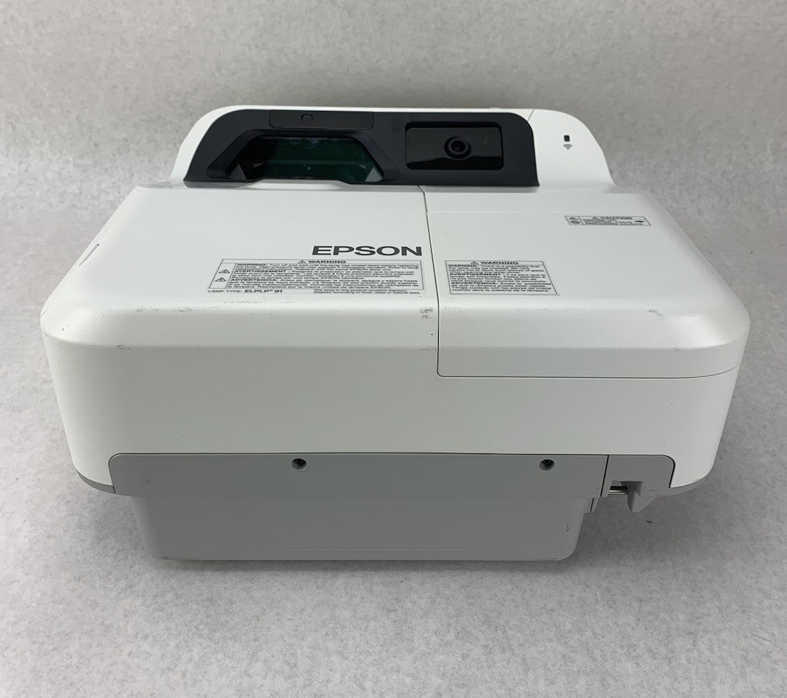 Epson PowerLite 695Wi H740A LCD Lamp Projector 1258 Lamp Hours - No Remote1