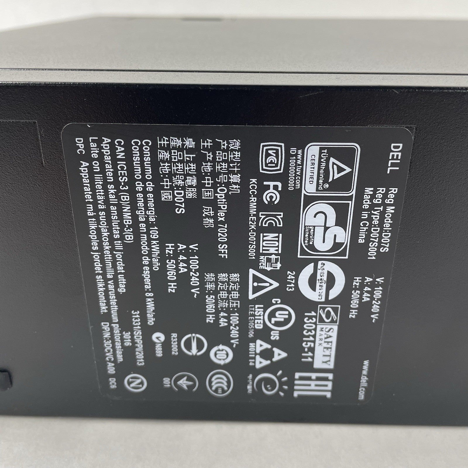 Dell OptiPlex 7020 SFF i5-4590 3.30 GHz 4 GB RAM No HDD/OS7