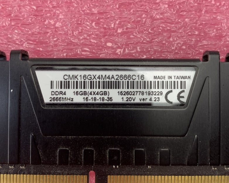 Corsair Vengeance LPX (3x4GB) CMK16GX4M4A2666C16 DDR4-2666 RAM (Lot of 3)