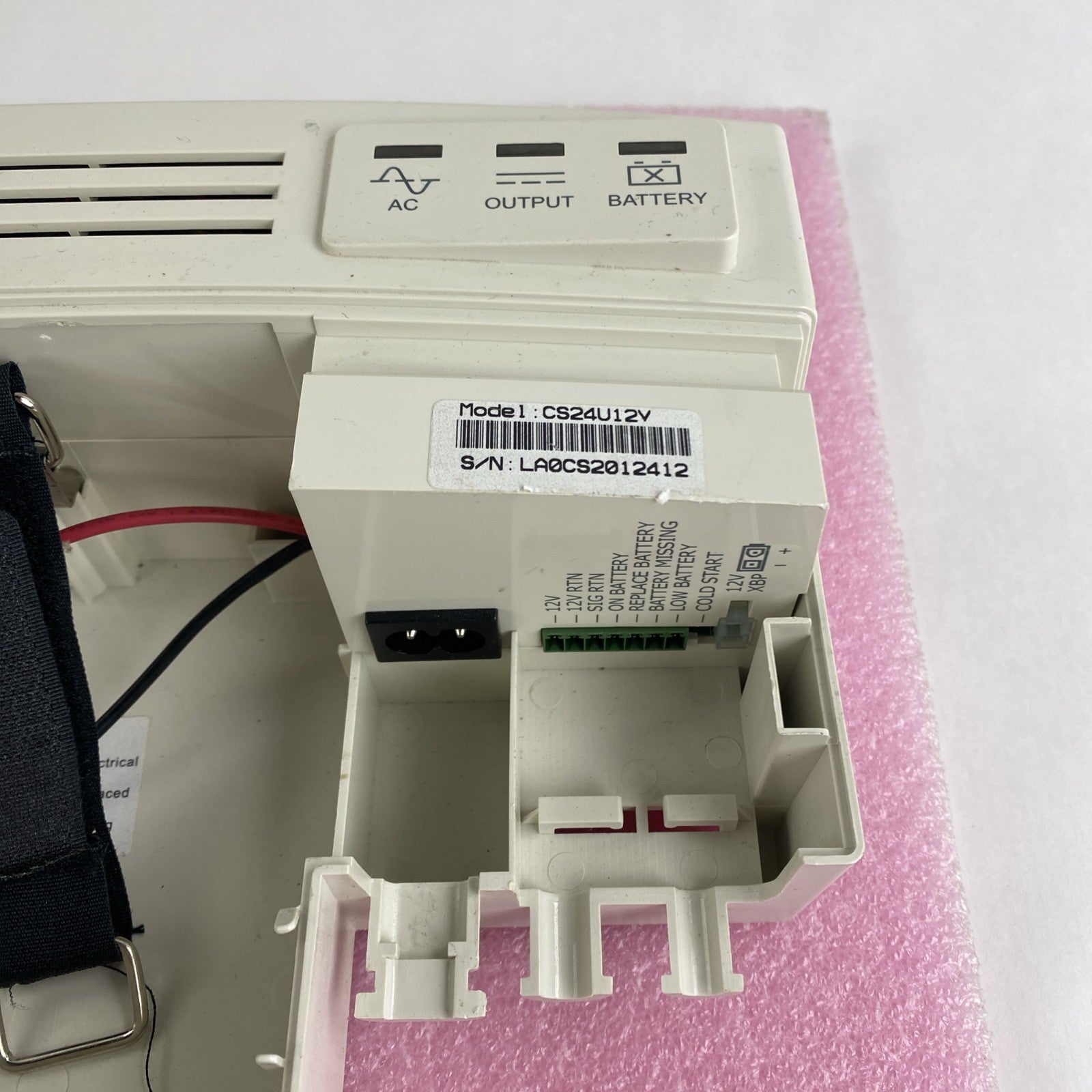 Cyber Power CS24U12V Power Supply Power Tested No Battery No Power Cord2