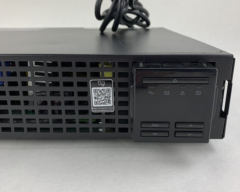 APC SMX1500RM2UCNC Rack Mounted Battery Backup AP9630 Tested No Batts No Caddy