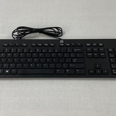 Lot of 3 HP KBAR211 USB Slim Keyboard Tested