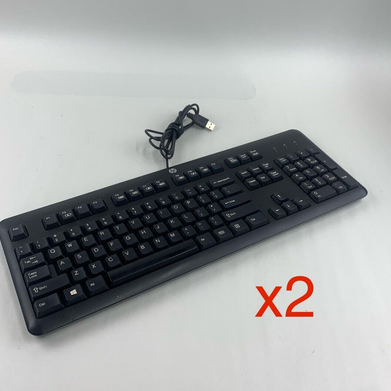 HP 672647-003 Wired Keyboard (Lot of 2)