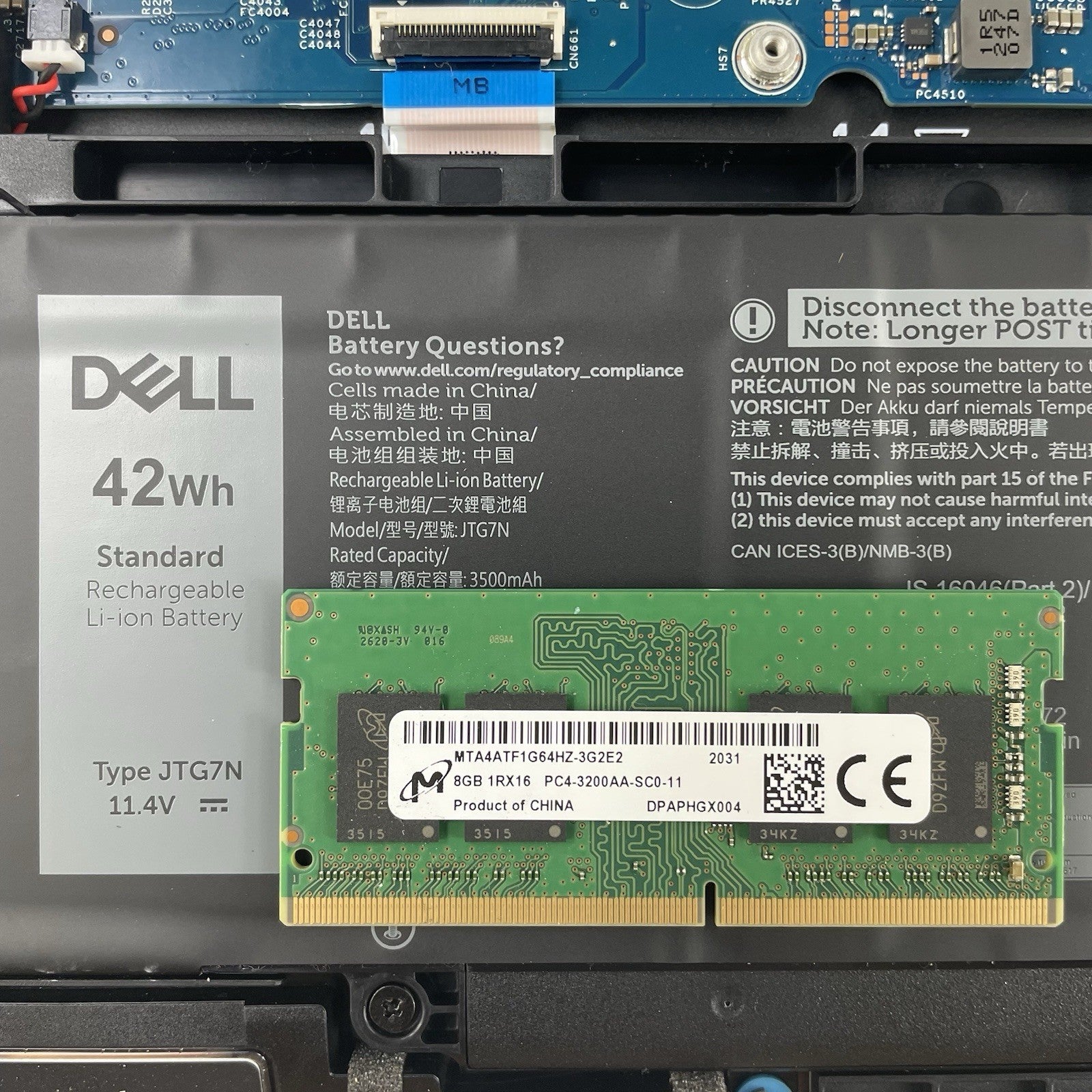 Dell Latitude 5540 15.6" i5-1345U 4.35 GHz 8 GB RAM No SSD/OS/AC - READ Residue19