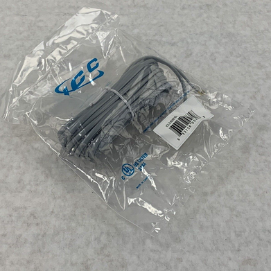 25 Foot Grey Wall Cord ICC ICLC425FSV Lot of 8