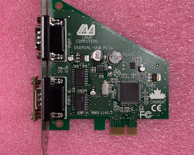 Lava Computers DSerial-550 PCIe Serial Interface Card