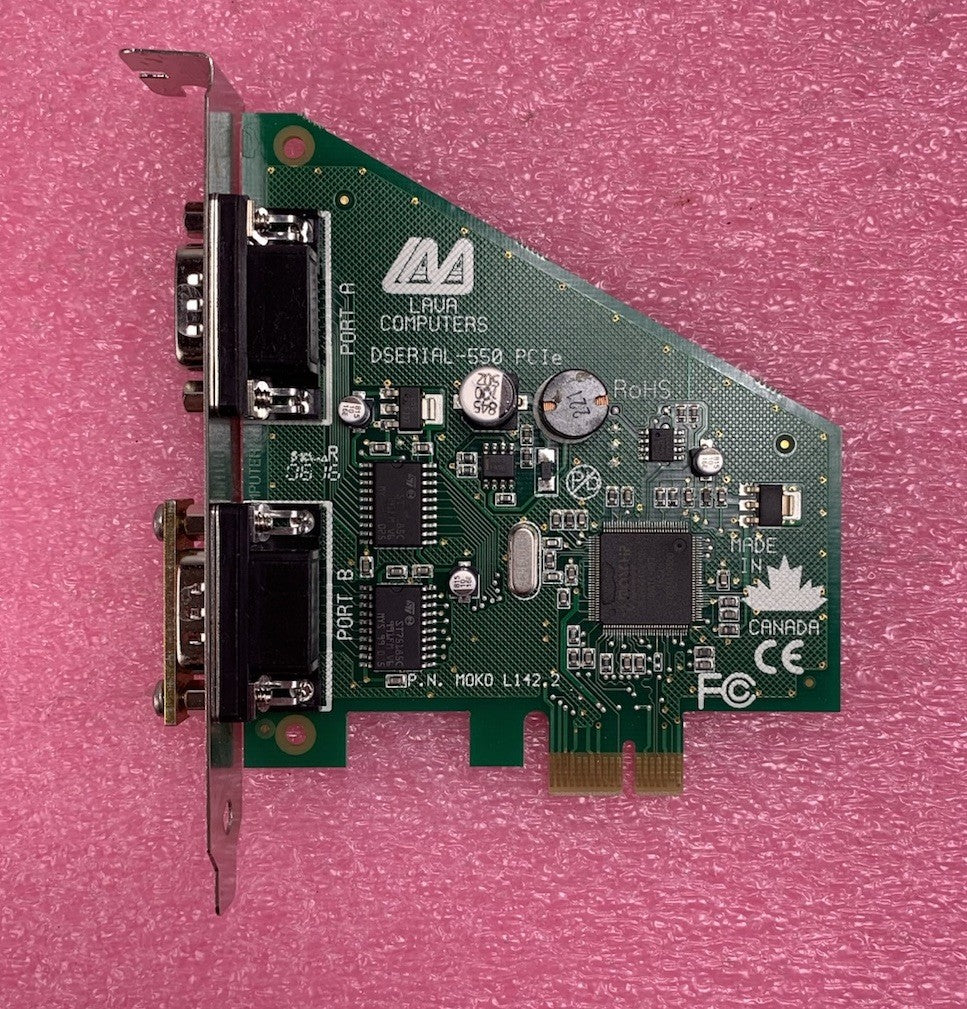 Lava Computers DSerial-550 PCIe Serial Interface Card5