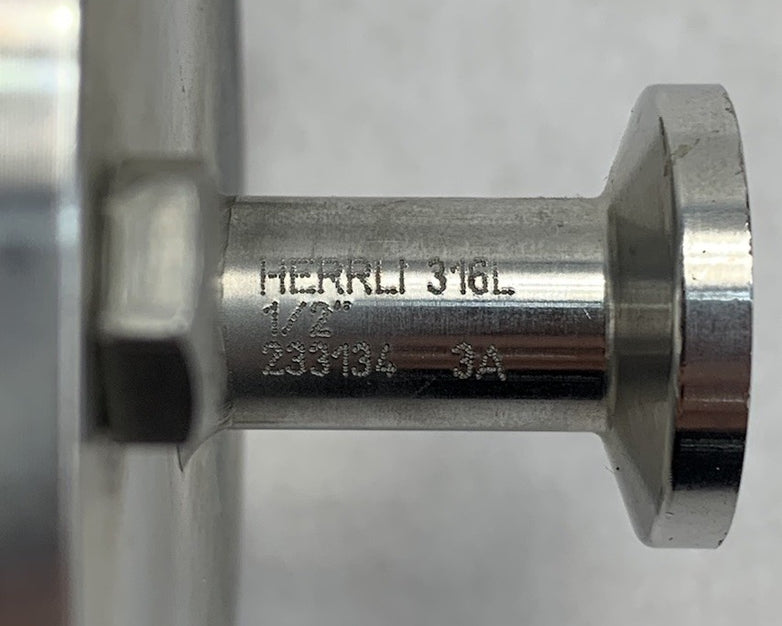 BioPharm MaxPure Herrli 316L 1/2" 407394 Stainless Steel Fitting Coupler