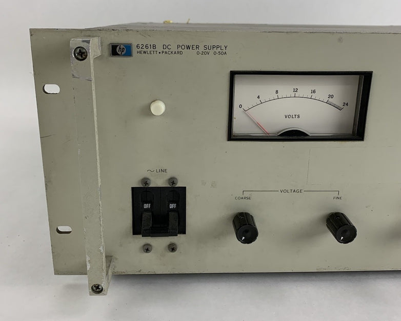 HP 6261B 0-20V 0-50A D.C. Power Supply - Tested Read Description