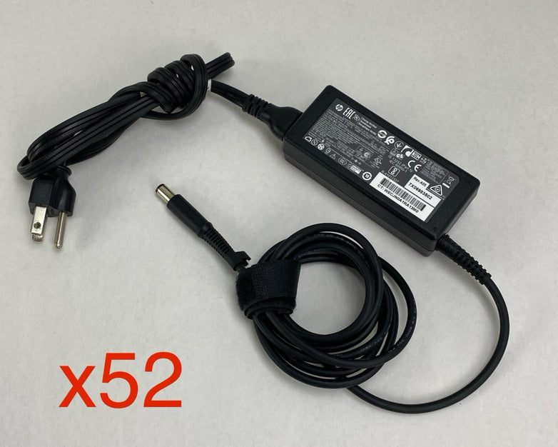 HP PPP019L-S 65W 19.5V 3.33A 7.4mm Genuine Laptop Charger Adapter (Lot of 52)
