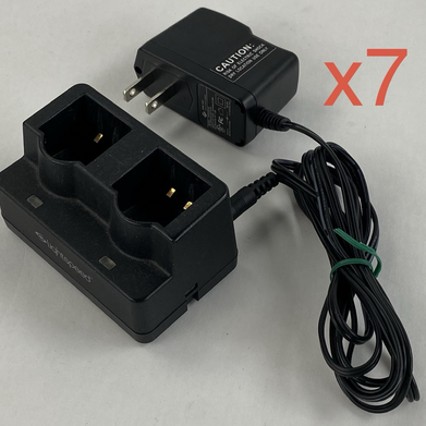 LightSpeed BC-RMCC Charger w/AC Adapter Tested Lot of 7